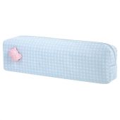 Пенал ЮНЛАНДИЯ ЮНИОР, 1 отделение, полиэстер, аппликация, "Piggy", 20х6х4 см, 273804