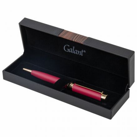 Ручка подарочная шариковая GALANT "Rossi", корпус красный, детали золото, узел 0,7 мм, линия письма 0,5 мм, синяя, 144172 Ручка подарочная шариковая GALANT "Rossi", корпус красный, детали золото, узел 0,7 мм, линия письма 0,5 мм, синяя, 144172