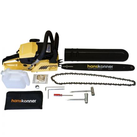 Пила цепная бензиновая Hanskonner HGC2218, 2.2кВт/3.0 л.с., шина 18