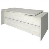 Стол KYN_0MX YALTA левый LT-B 20L снежная патина Ш2000