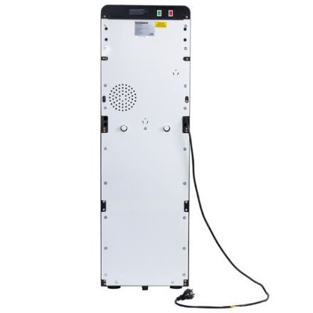 Кулер для воды SONNEN FSE-03BR, напольный, нагрев/охлаждение электронное, НИЖНЯЯ ЗАГРУЗКА, 3 крана, черный, 455754