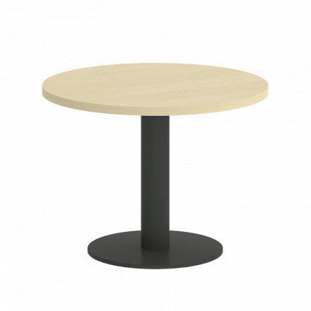 Home Office Стол журнальный круглый VR.SP-5-60.1G Клён/Антрацит металл 600*600*450 Home Office Стол журнальный круглый VR.SP-5-60.1G Клён/Антрацит металл 600*600*450