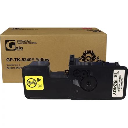 Тонер-картридж Galaprint TK-5240Y жел. для Kyocera M5526