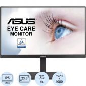 Монитор Asus VA24EQSB 23.8/FHD/IPS/75Hz/300cd/5ms/HDMI/DP/VGA Монитор Asus VA24EQSB 23.8/FHD/IPS/75Hz/300cd/5ms/HDMI/DP/VGA
