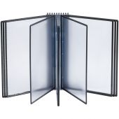 Демосистема настенная OfficeSpace с 10 панелями А4, черная Демосистема настенная OfficeSpace с 10 панелями А4, черная