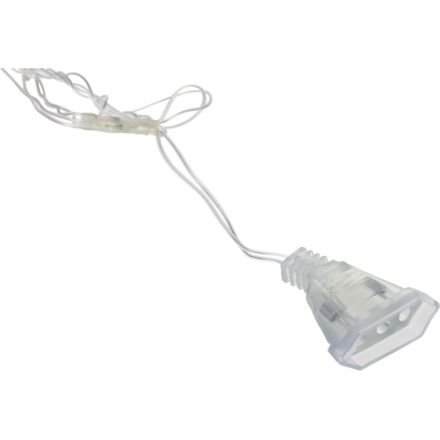 Электрогирлянда холодный белый, 240LED(2х3м) прозр пров IP20 SW-XMAXIn-0003