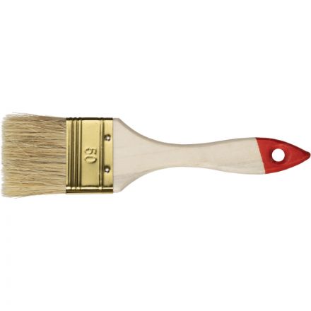 Кисть плоская ЗУБР УНИВЕРСАЛ-ОПТИМА, светлая щетина, 50мм01099-050-Z01