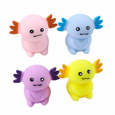 Игрушка-антистресс "АКСОЛОТЛЬ", 8 см, ассорти, 4 цвета, дисплей, JOLLY JOT (ДЖОЛЛИ ДЖОТ), 665806 Игрушка-антистресс "АКСОЛОТЛЬ", 8 см, ассорти, 4 цвета, дисплей, JOLLY JOT (ДЖОЛЛИ ДЖОТ), 665806