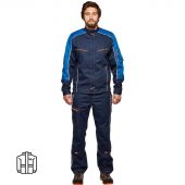 Куртка рабочая летняя муж. л34-КУ т.син/вас (р.56-58) 182-188 (мод.КУ208)