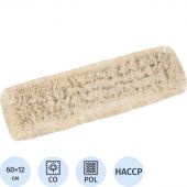 Насадка моп плоская Vileda Professional ДастМоп хлопок/ПЭС 60x12 см бежевая (арт. производителя 931226)