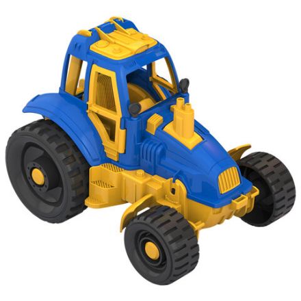 Трактор игрушечный, "Классик" пластиковый, 24,5x16,5x17,8 см, НОРДПЛАСТ, 395 Трактор игрушечный, "Классик" пластиковый, 24,5x16,5x17,8 см, НОРДПЛАСТ, 395