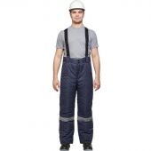 Брюки рабочие зимние муж. з28-БР син (р.56-58)182-188