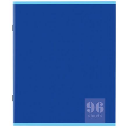 Тетрадь А5, 96 л., STAFF, скоба, клетка, офсет №2 ЭКОНОМ, обложка картон, "Monochrome" (микс в спайке), 404442