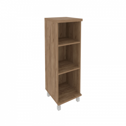 First Стеллаж средний узкий KSU-2 Дуб табак 401*432*1260