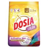 Стиральный порошок для всех типов стирки и тканей 2,5 кг, DOSIA "Optima Color", 3280105