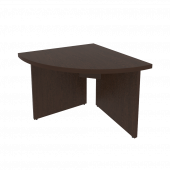 First Угловой модуль переговорного стола правый KPR-4 (R) Венге 900*900*765