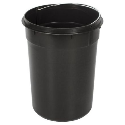 Ведро мусорное с педалью 12 литров "Classic", БЕЛОЕ ГЛЯНЦЕВОЕ, металлическое, со съемным внутренним ведром, LAIMA, 604948