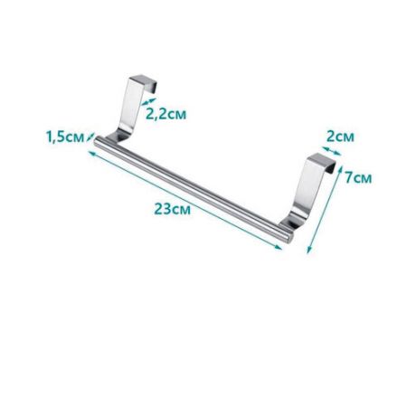 Держатель навесной / вешалка для полотенец / органайзер для кухни, нержавеющая сталь LAIMA HOME, 608003 Держатель навесной / вешалка для полотенец / органайзер для кухни, нержавеющая сталь LAIMA HOME, 608003