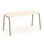 Estetica Стол рабочий ES.SP-4-VK Сатин/Латте металл 1580*730*750