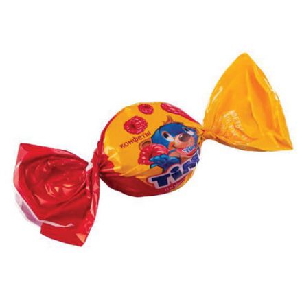 Конфеты желейные KONTI "Timi" Mix со вкусами яблока, апельсина и малины, 1000 г, пакет, 15880