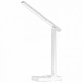 Настольная лампа светильник беспроводная SONNEN PT-101, USB, LED, 2 Вт, 3 режима, белый, 238776