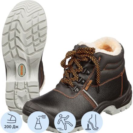 Ботинки Мистраль ПУ/ТПУ с МП и МС утепленные р.44 (104375)