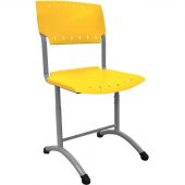 Стул ученический 0MX_GL_SIGMA,рег 5-7 гр.р,420-500мм,RAL7004, пласт.RAL1018