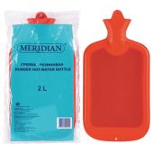 Грелка резиновая, объем 2 л, MERIDIAN Грелка резиновая, объем 2 л, MERIDIAN
