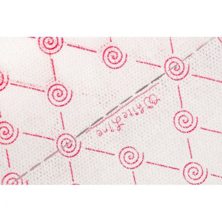 Салфетка спанлейс в рулоне 30х40, розовый, пл.50, 100шт/рул, 10290