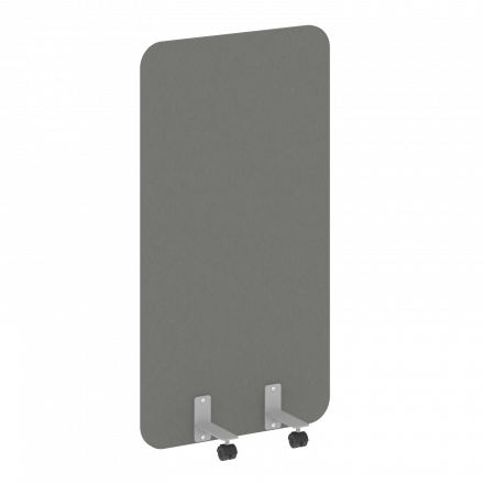 R-line Перегородка на металлических опорах, на роликах DP.R-80-150 Металлик/Серый металл 800*18*1500 R-line Перегородка на металлических опорах, на роликах DP.R-80-150 Металлик/Серый металл 800*18*1500