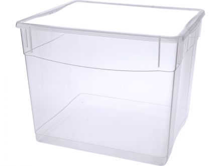Ящик 400х335х315 34 л. "Кристал" прозрачный Ящик 400х335х315 34 л. "Кристал" прозрачный
