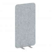 R-line soft Перегородки на металлических опорах на фетровых подпятниках AP.F-80-150 Romeo 13/Серый металл 800*18*1500