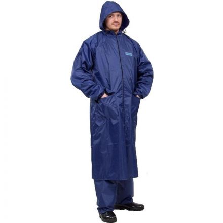 Плащ ПВХ Poseidon WPL, синий (размер 60-62, рост 170-176)