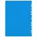 Скоросшиватель пластиковый с перфорацией BRAUBERG EXTRA, А4, 140/180 мкм, синий, 272895