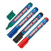 Набор маркеров для флипчартов EDDING 383, 1-5 мм, 4 цвета в ПВХ конверте Набор маркеров для флипчартов EDDING 383, 1-5 мм, 4 цвета в ПВХ конверте