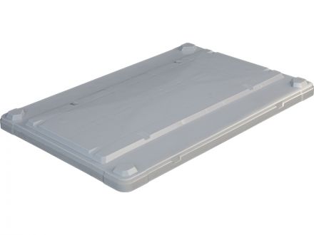 Крышка для BoxPallet 1225х825х80 мм серая
