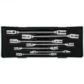 Набор ключей гаечных карданных в ложементе, 6-19 мм, 7 предметов W43A107SP