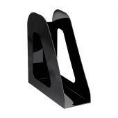 Лоток для бумаг вертикальный СТАММ "Фаворит", черный, ширина 90мм Лоток для бумаг вертикальный СТАММ "Фаворит", черный, ширина 90мм