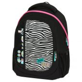 Рюкзак Först F-Trend "Fashion zebra" 40*29*18см, 2 отделения, 3 кармана, эргономичная спинка Рюкзак Först F-Trend "Fashion zebra" 40*29*18см, 2 отделения, 3 кармана, эргономичная спинка