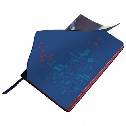 Ежедневник недатированный А5 (138х213 мм), BRAUBERG VISTA, под кожу, гибкий, 136 л., "Romantic", 112043