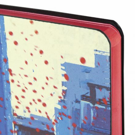 Ежедневник недатированный А5 (138х213 мм), BRAUBERG VISTA, под кожу, гибкий, 136 л., "Romantic", 112043