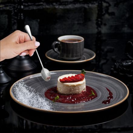 Ложки чайные 19,5 см длинные STANDARD, КОМПЛЕКТ 6 шт., полированная нержавеющая сталь, серебристые, DASWERK (ДАСВЕРК), 609076