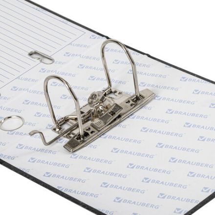 Папка-регистратор МАЛЫЙ ФОРМАТ (148х210 мм), А5, 70 мм, ВЕРТИКАЛЬНАЯ, покрытие мраморное, ПВХ,черная, BRAUBERG, 221721 Папка-регистратор МАЛЫЙ ФОРМАТ (148х210 мм), А5, 70 мм, ВЕРТИКАЛЬНАЯ, покрытие мраморное, ПВХ,черная, BRAUBERG, 221721