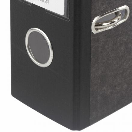 Папка-регистратор МАЛЫЙ ФОРМАТ (148х210 мм), А5, 70 мм, ВЕРТИКАЛЬНАЯ, покрытие мраморное, ПВХ,черная, BRAUBERG, 221721 Папка-регистратор МАЛЫЙ ФОРМАТ (148х210 мм), А5, 70 мм, ВЕРТИКАЛЬНАЯ, покрытие мраморное, ПВХ,черная, BRAUBERG, 221721