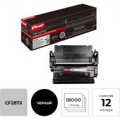 Картридж лазерный Комус CF287X чер. пов.емк. для HP LJ M506/M527
