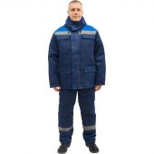 Костюм рабочий зимний муж з12-КПК с СОП син/вас 44-46/170-176