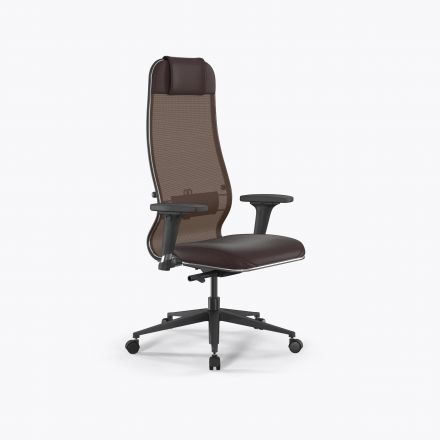 Кресло SynchroSit 10 B1-115D - X2+Extra /Um00/Wm12/D02P(M23.B11.G19.W02) Темно-коричневый