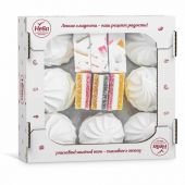 Набор НЕВА, ассорти: зефир ванильный, мармелад трехслойный, пастила с кусочками мармелада, 650 г