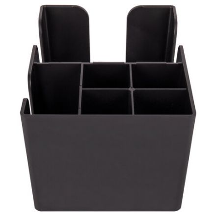 Подставка органайзер барный (шесть отделений) для салфеток, сахара, размешивателей, зубочисток, трубочек, ложечек, LAIMA, 608100