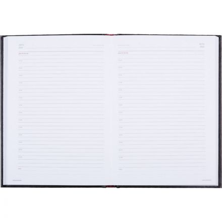 Ежедневник недатированный Альт Ideal искусственная кожа А5 136 листов черный (145x205 мм)